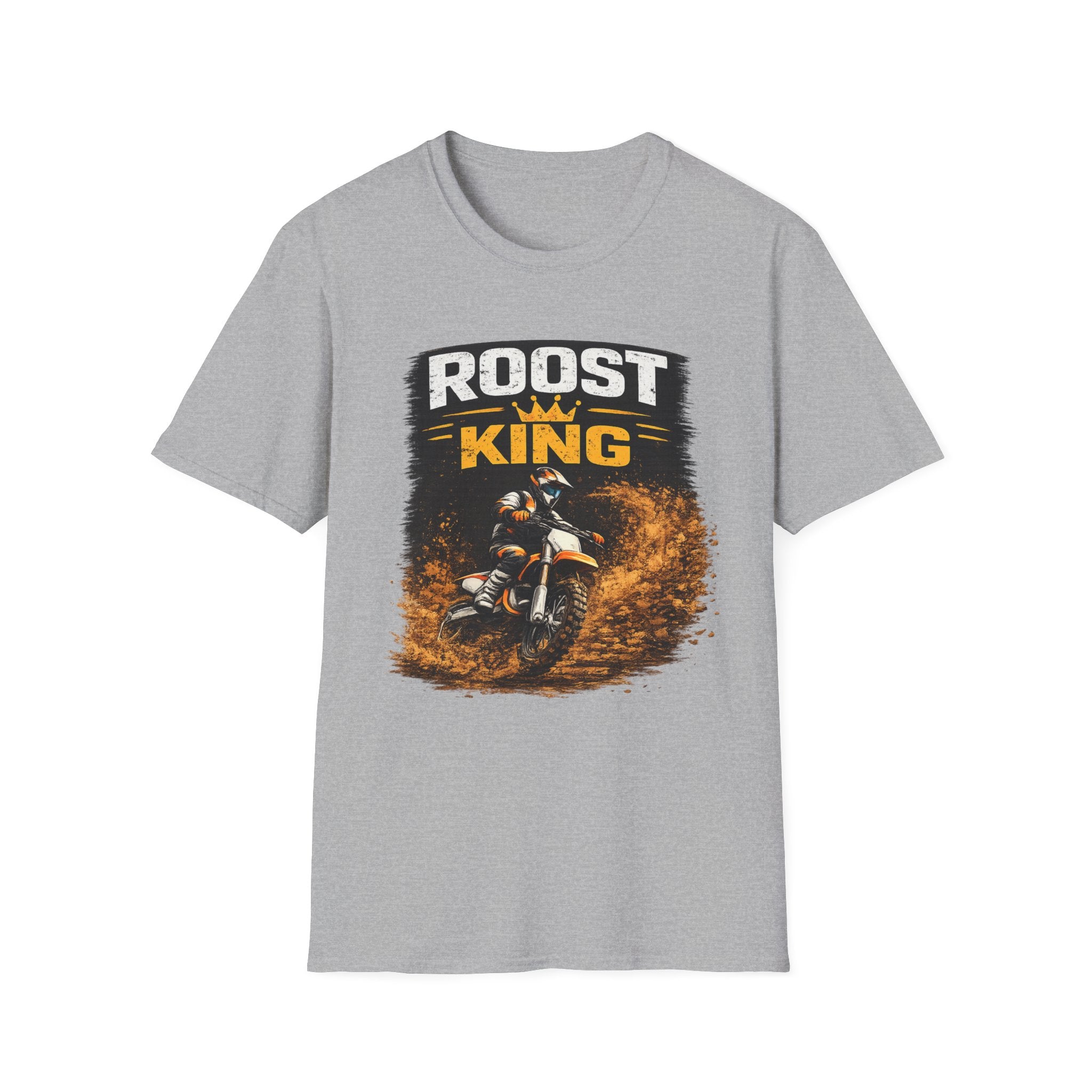 Personalisation Roost King Motocross T-Shirt | Matching Motocross Family