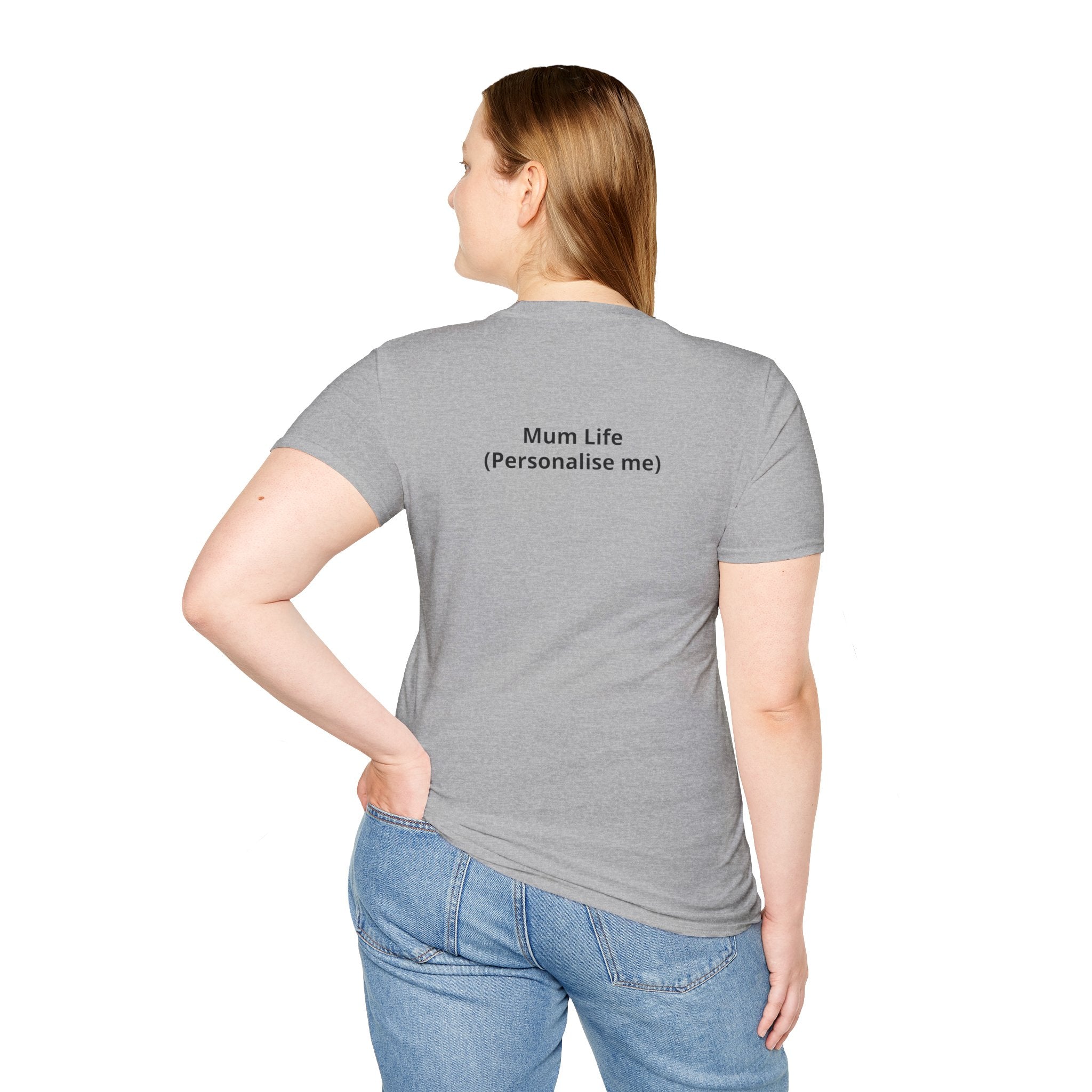 Personalisation Overstimulated Mum Shirt | Relatable Mum Life Shirt | Ready to Snap Tee