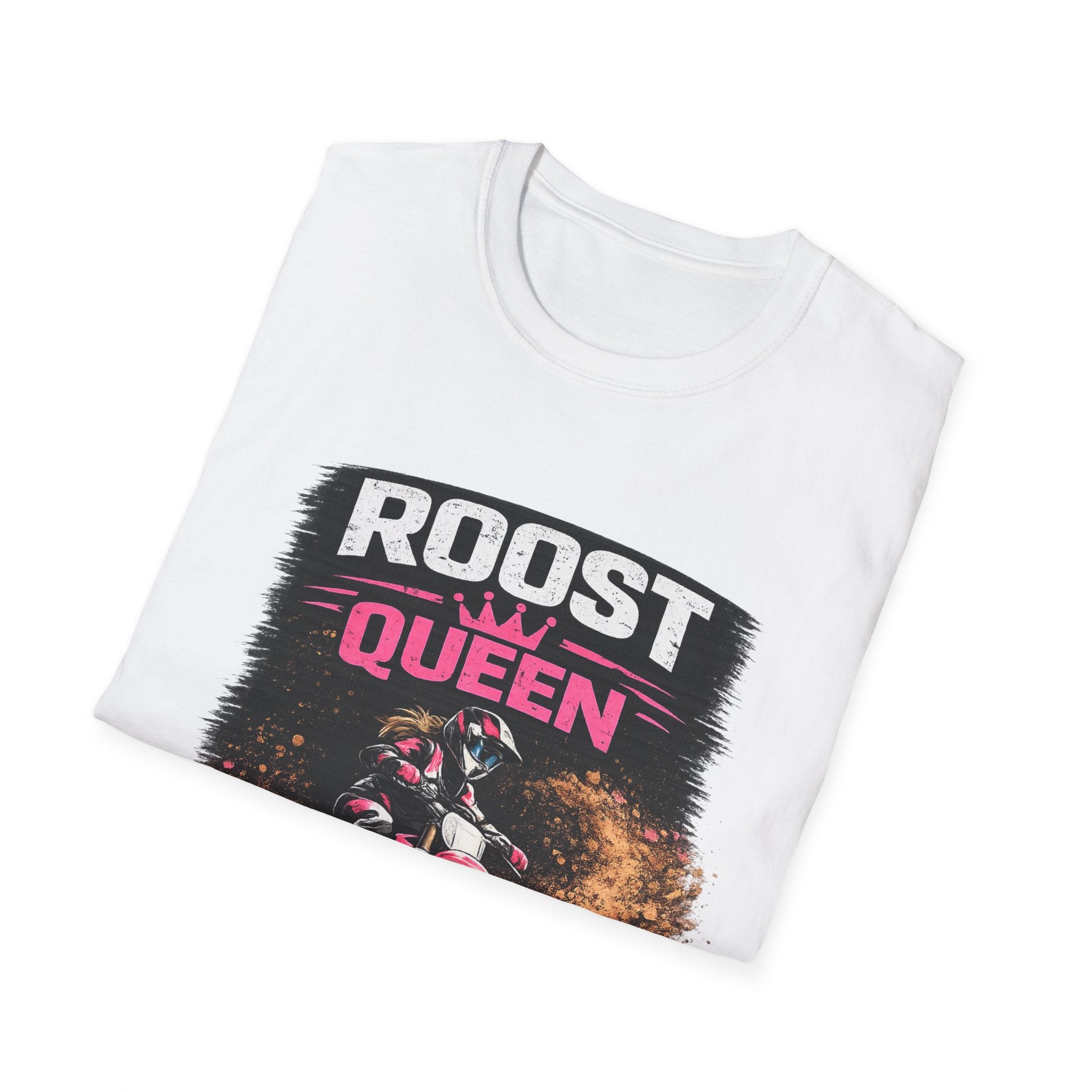 Personalisation Roost Queen Motocross T-Shirt | Matching Motocross Family