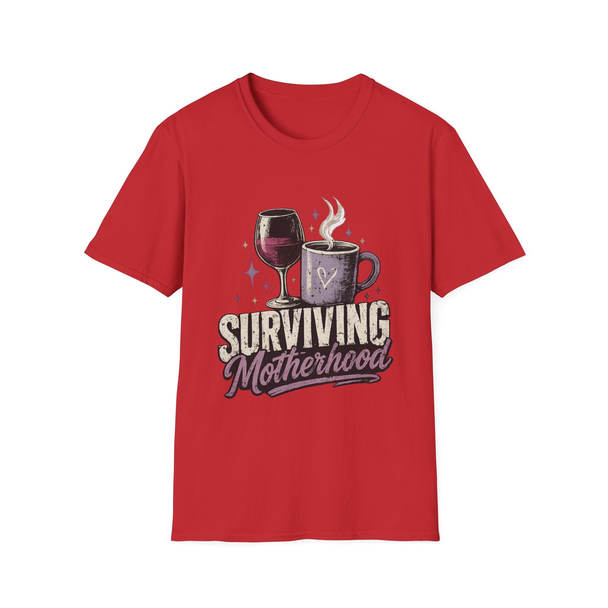 Personalisation Surviving Motherhood T-Shirt | Relatable Mum Life Shirt