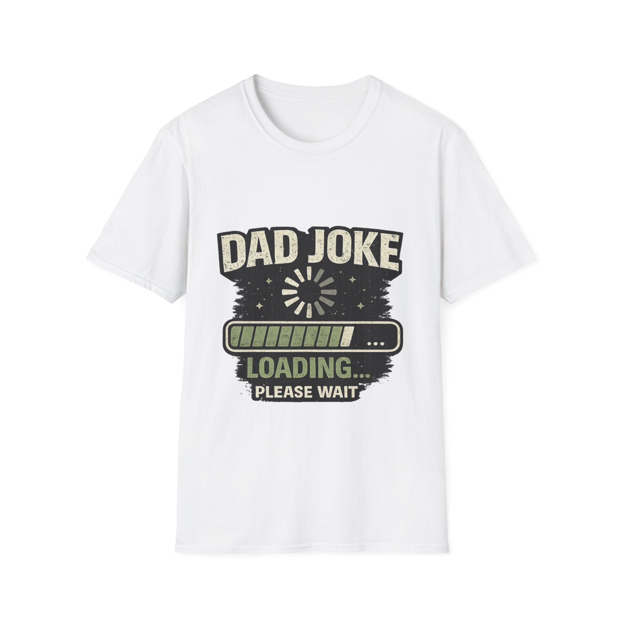 Personalisation Dad Joke Loading T-Shirt | Funny Dad Shirt (Add Your Own Dad Joke)