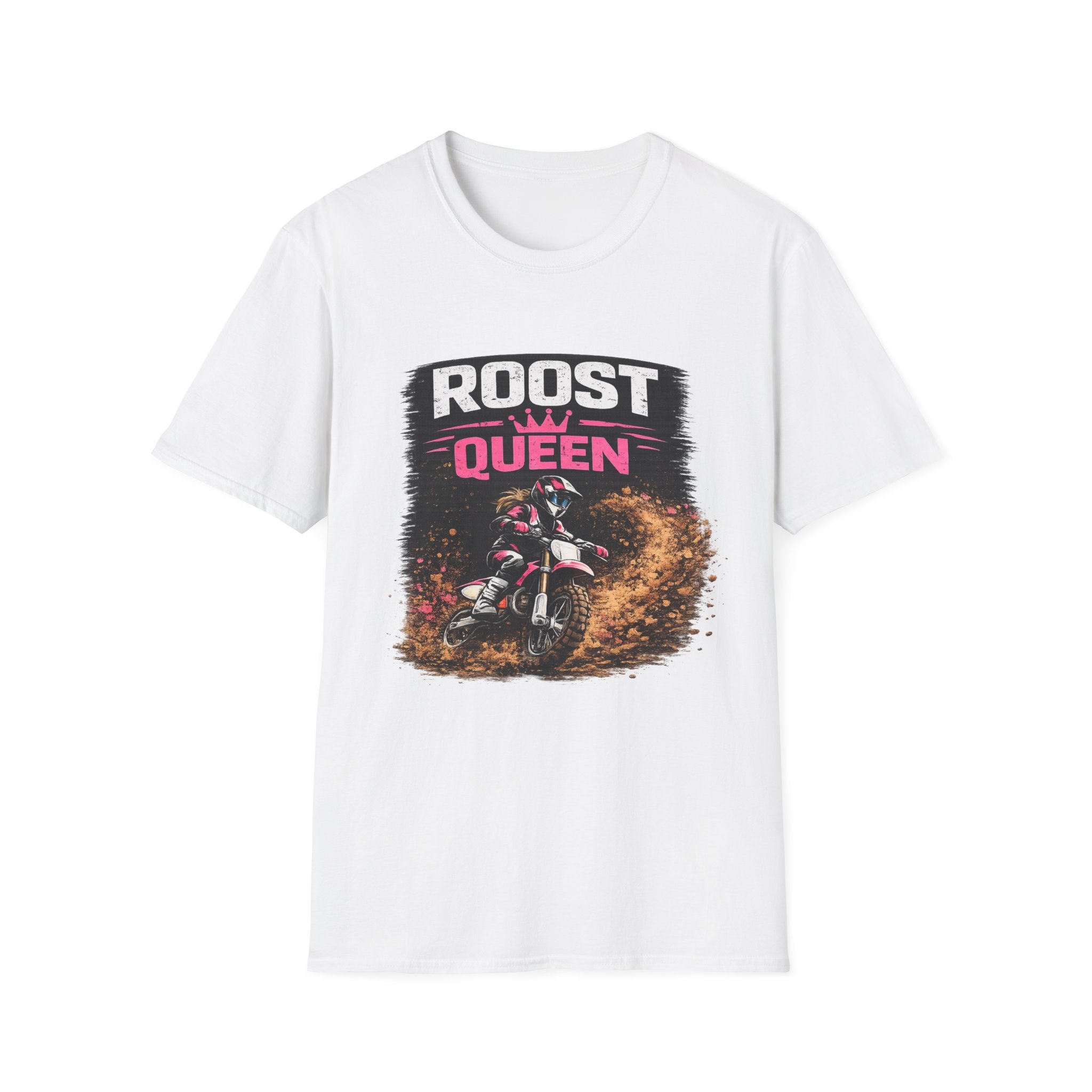 Personalisation Roost Queen Motocross T-Shirt | Matching Motocross Family