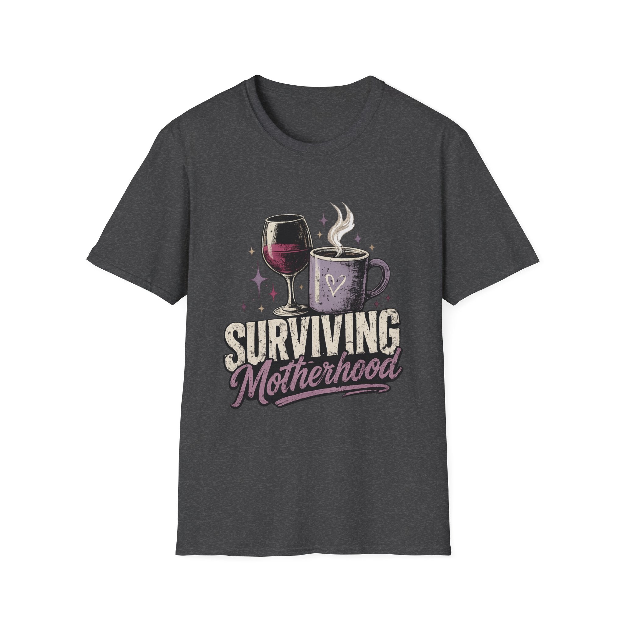 Personalisation Surviving Motherhood T-Shirt | Relatable Mum Life Shirt
