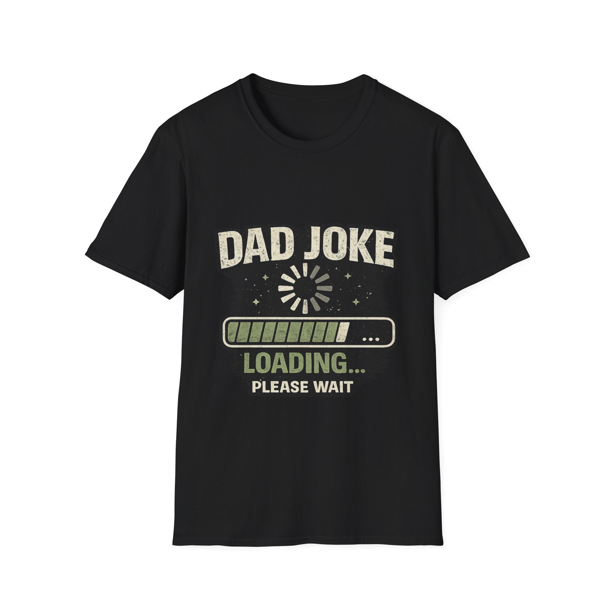 Personalisation Dad Joke Loading T-Shirt | Funny Dad Shirt (Add Your Own Dad Joke)