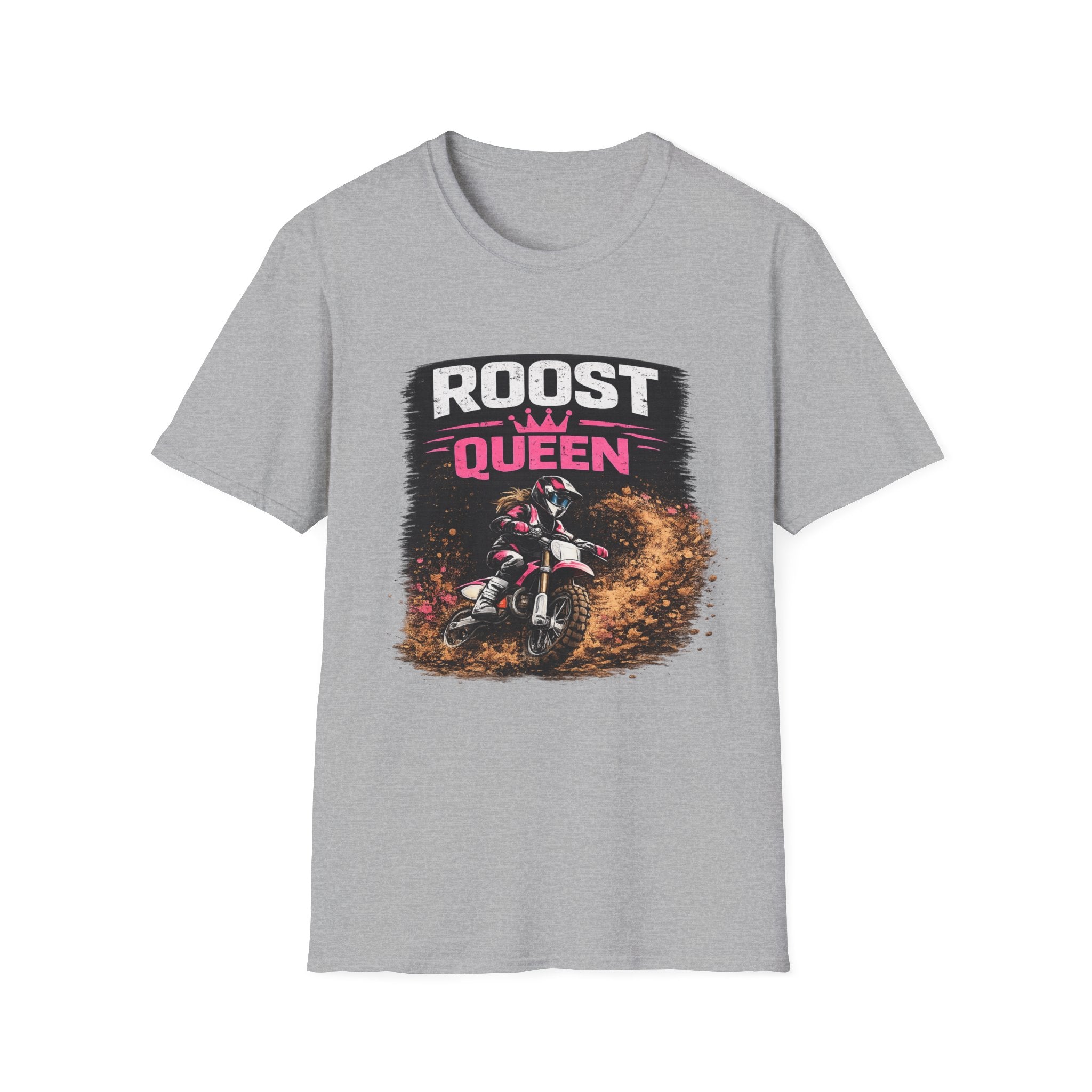 Personalisation Roost Queen Motocross T-Shirt | Matching Motocross Family
