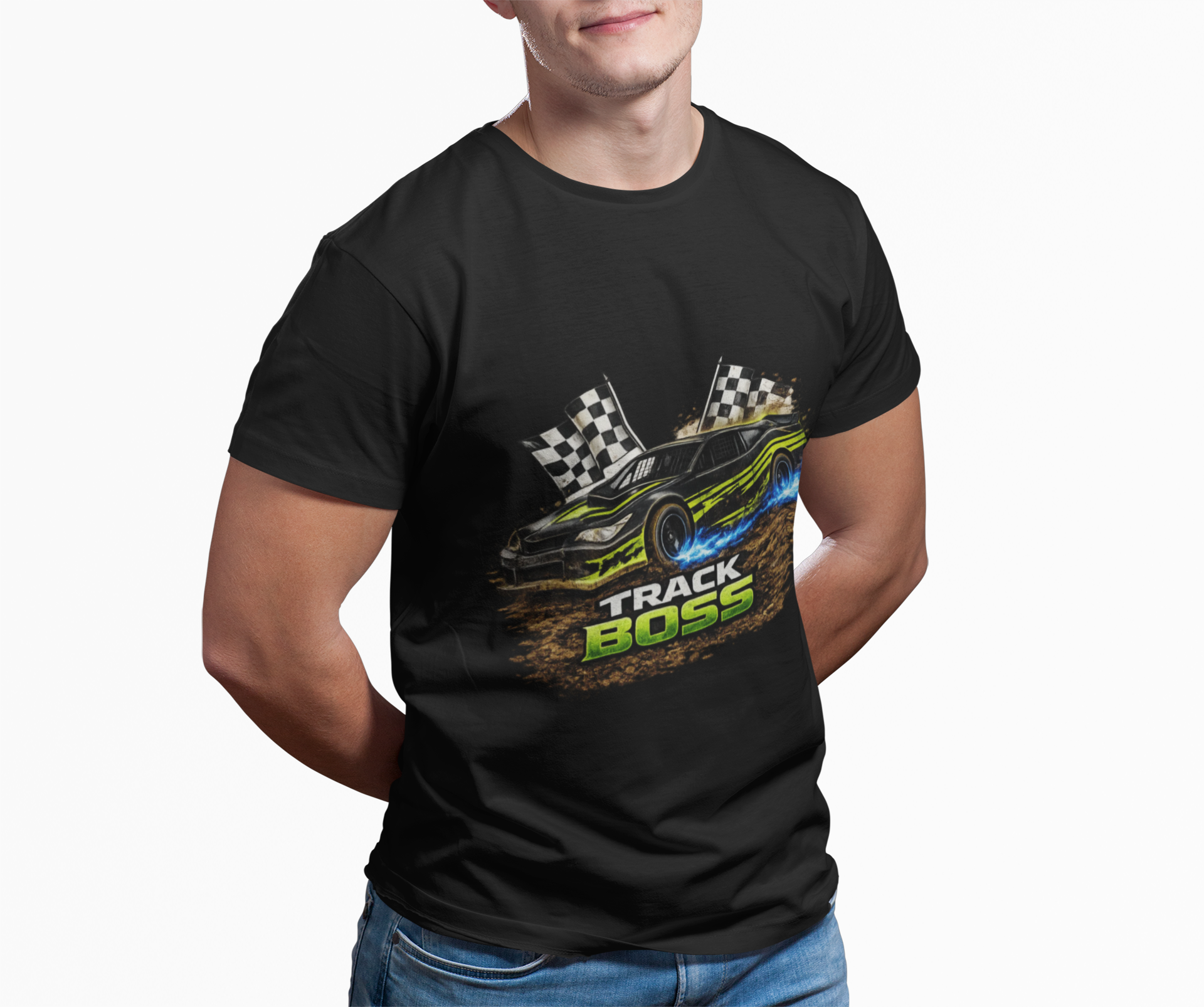 Customisable Track Boss Shirt | Matching Speedway Family