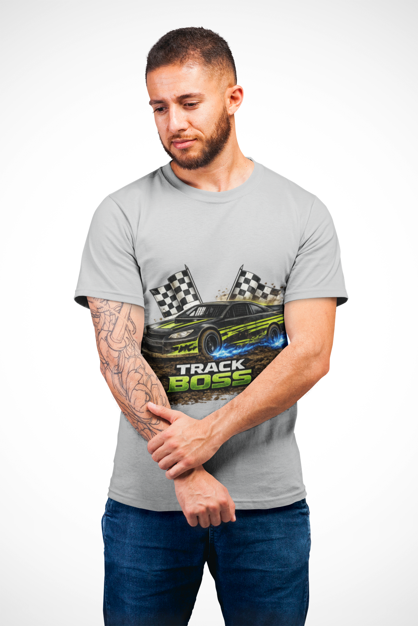 Customisable Track Boss Shirt | Matching Speedway Family