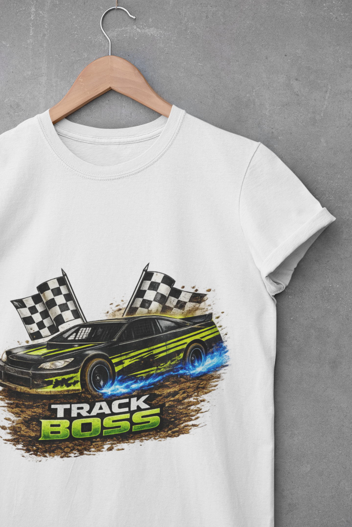 Customisable Track Boss Shirt | Matching Speedway Family