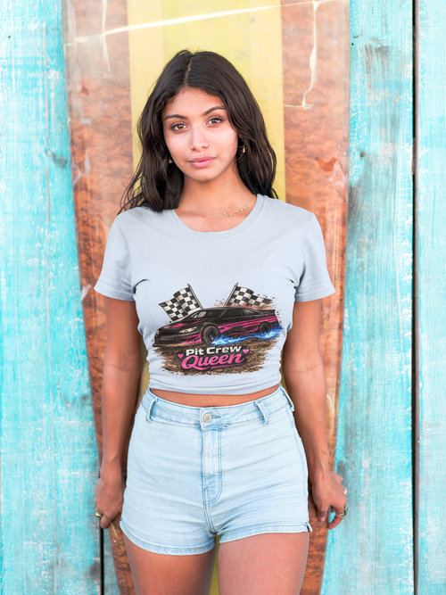 Customisable Pit Crew Queen Shirt | Matching Speedway Family