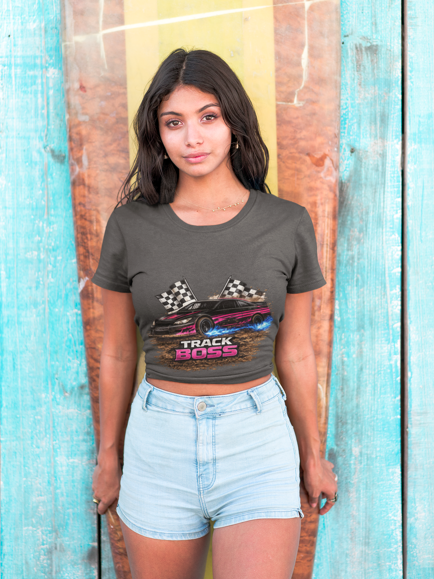 Customisable Track Boss Shirt | Matching Speedway Family
