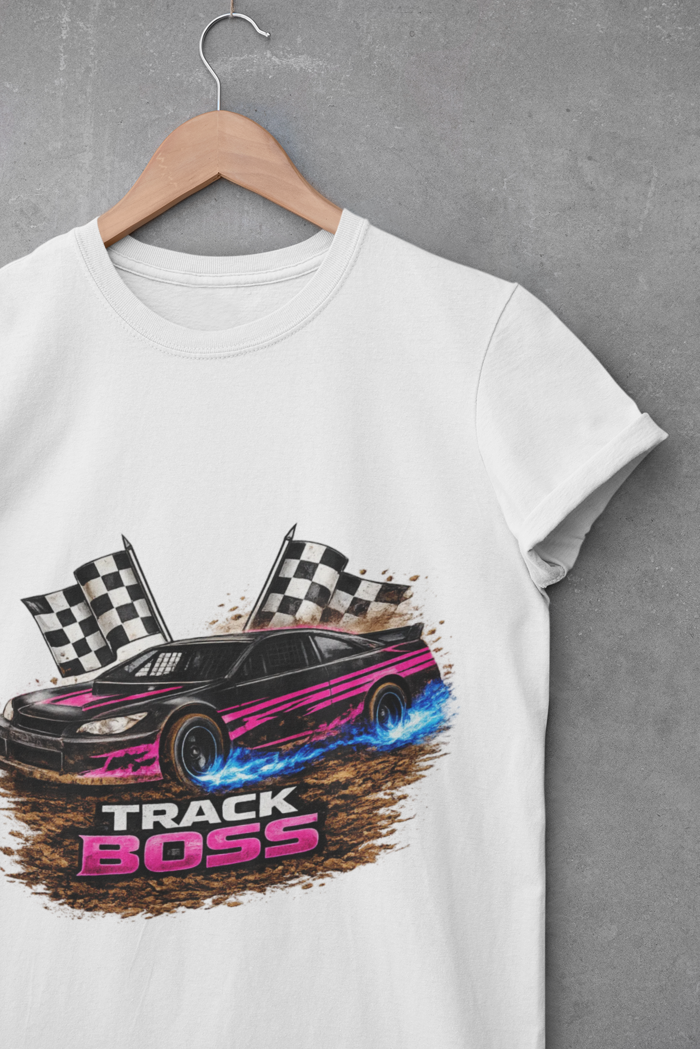 Customisable Track Boss Shirt | Matching Speedway Family