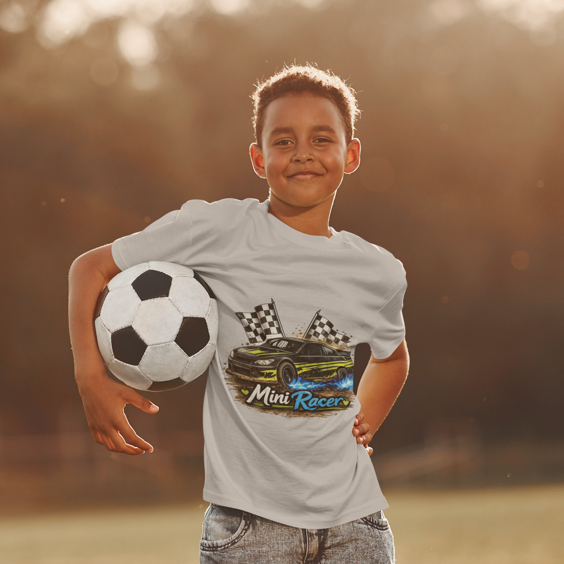 Customisable Mini Racer Shirt | Matching Speedway Family