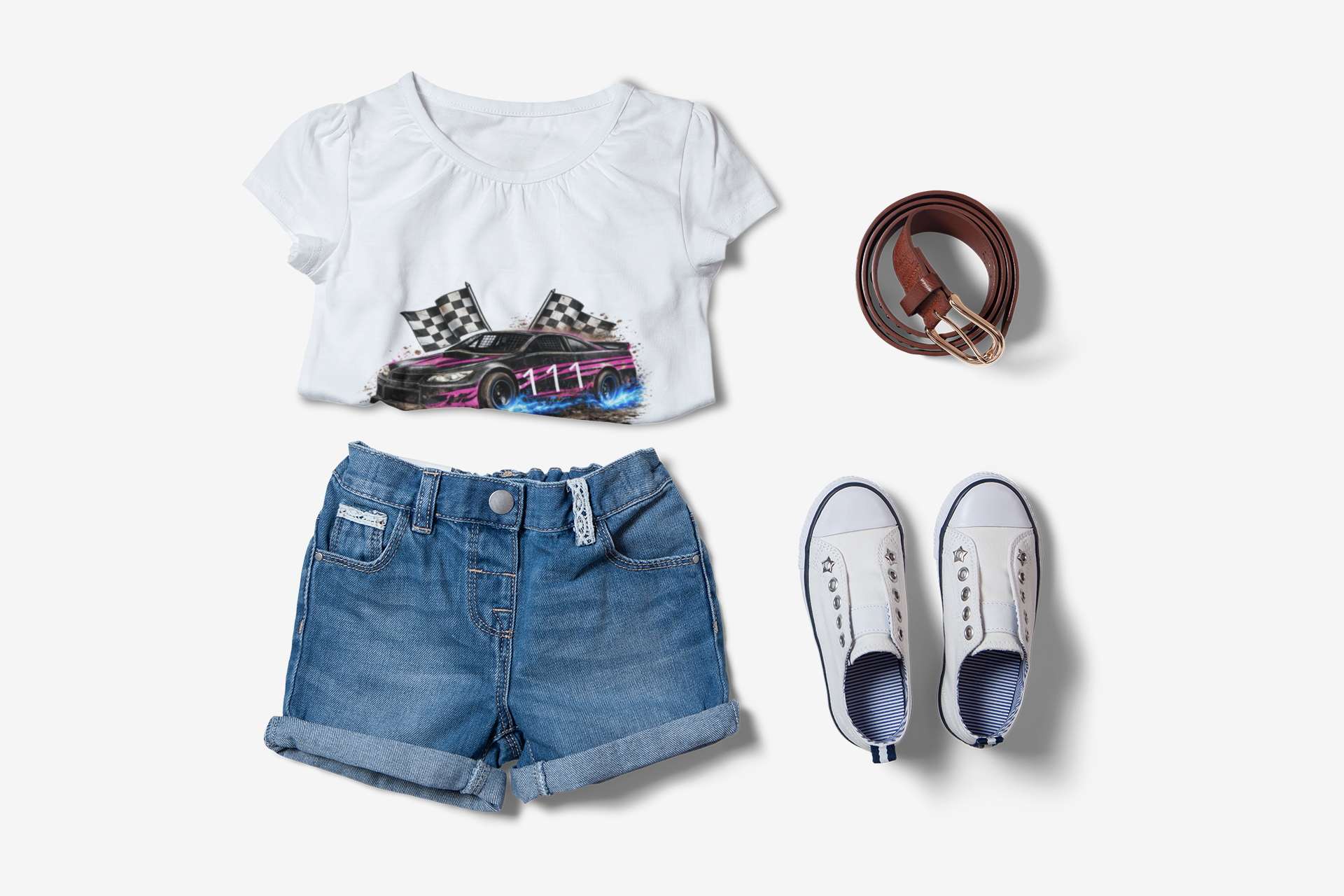 Customisable Mini Racer Shirt | Matching Speedway Family