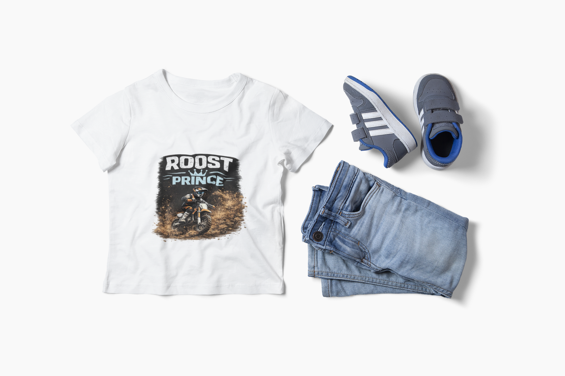 Personalisation Roost Prince Motocross Shirt | Matching Motocross Family