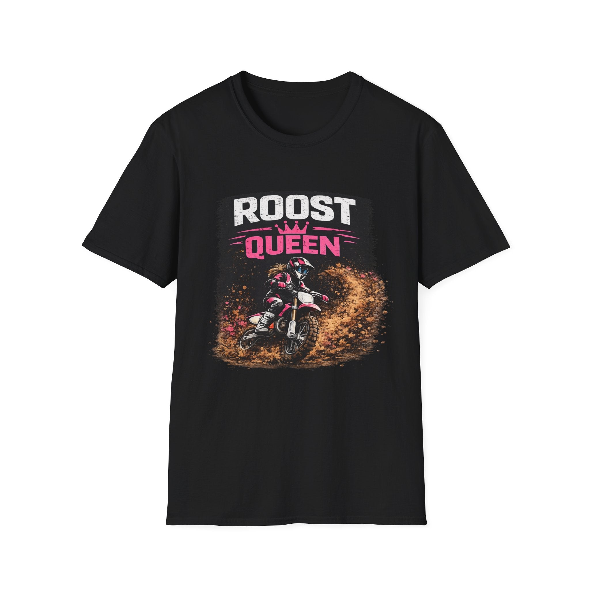 Personalisation Roost Queen Motocross T-Shirt | Matching Motocross Family
