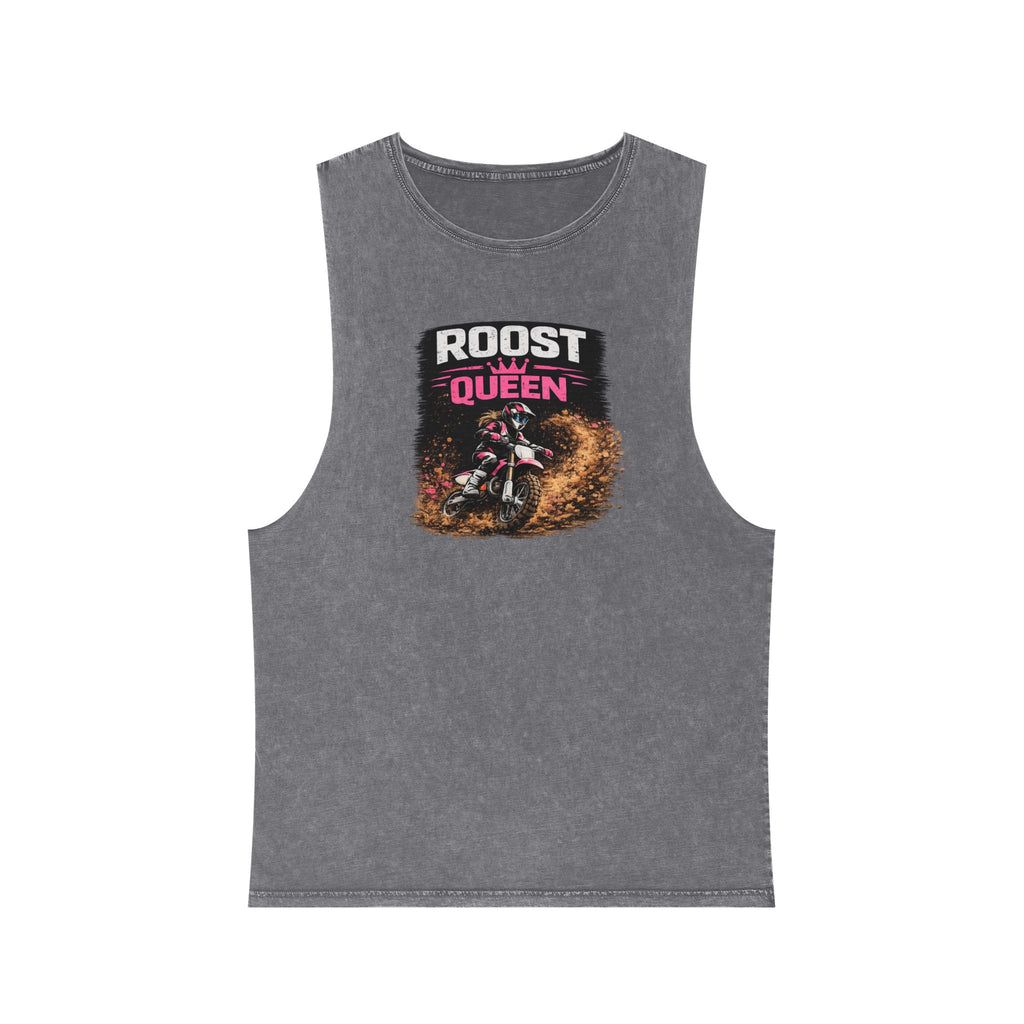 Personalisation Roost Queen Tank Top | Motocross Dirt Bike Rider Shirt
