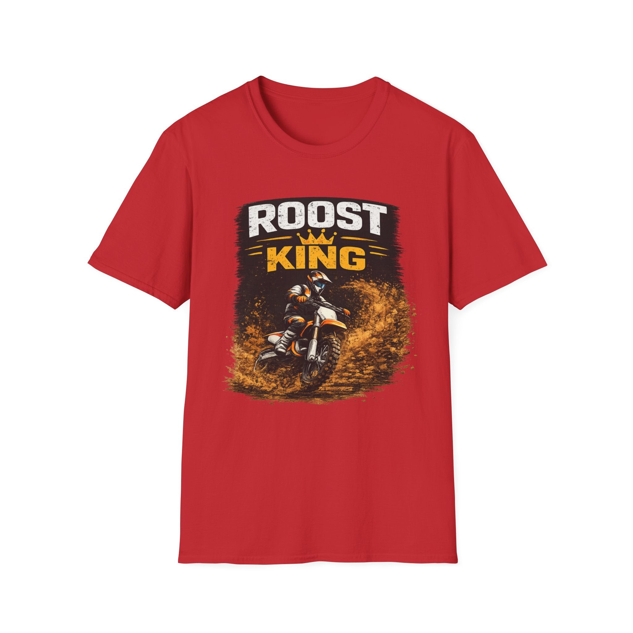 Personalisation Roost King Motocross T-Shirt | Matching Motocross Family