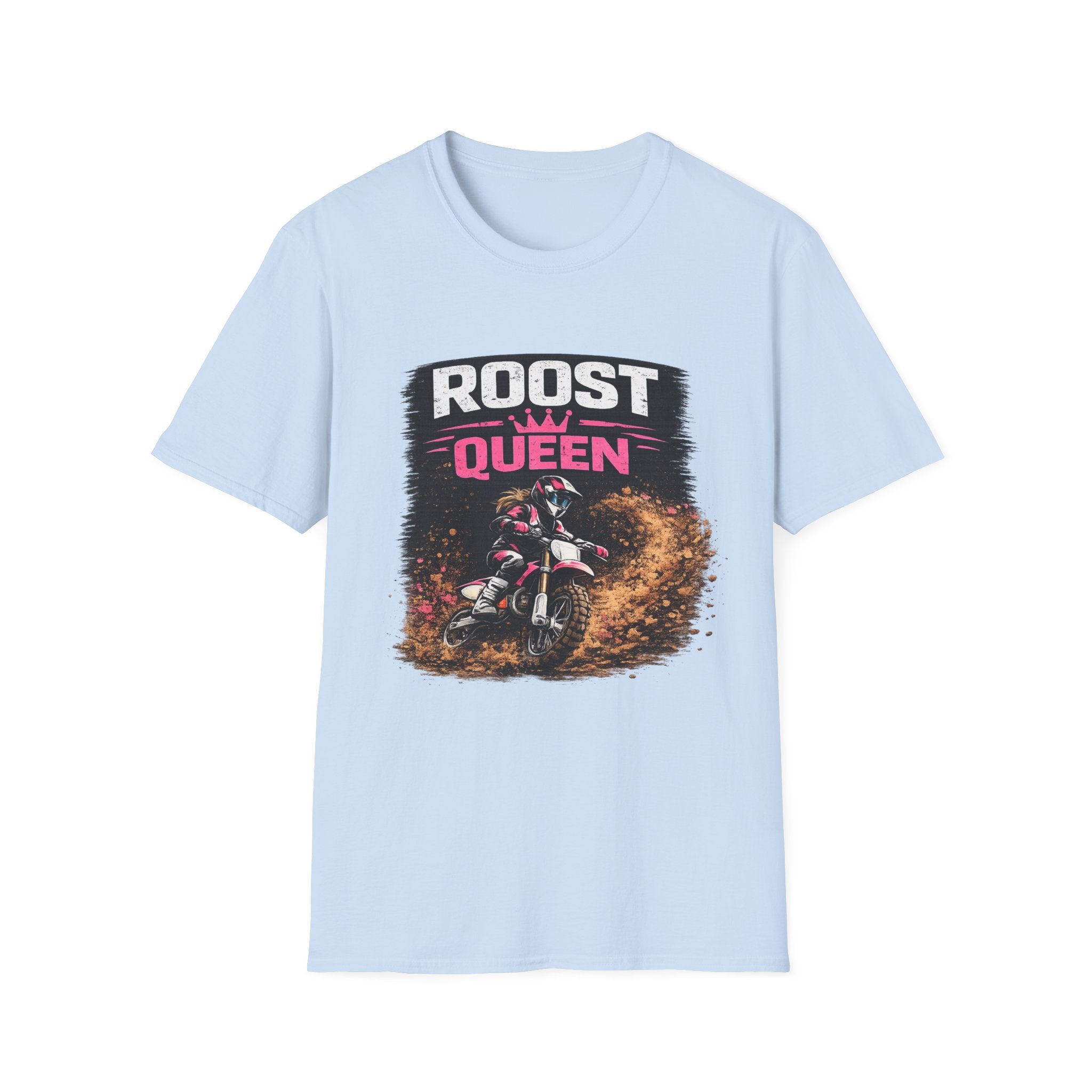 Personalisation Roost Queen Motocross T-Shirt | Matching Motocross Family