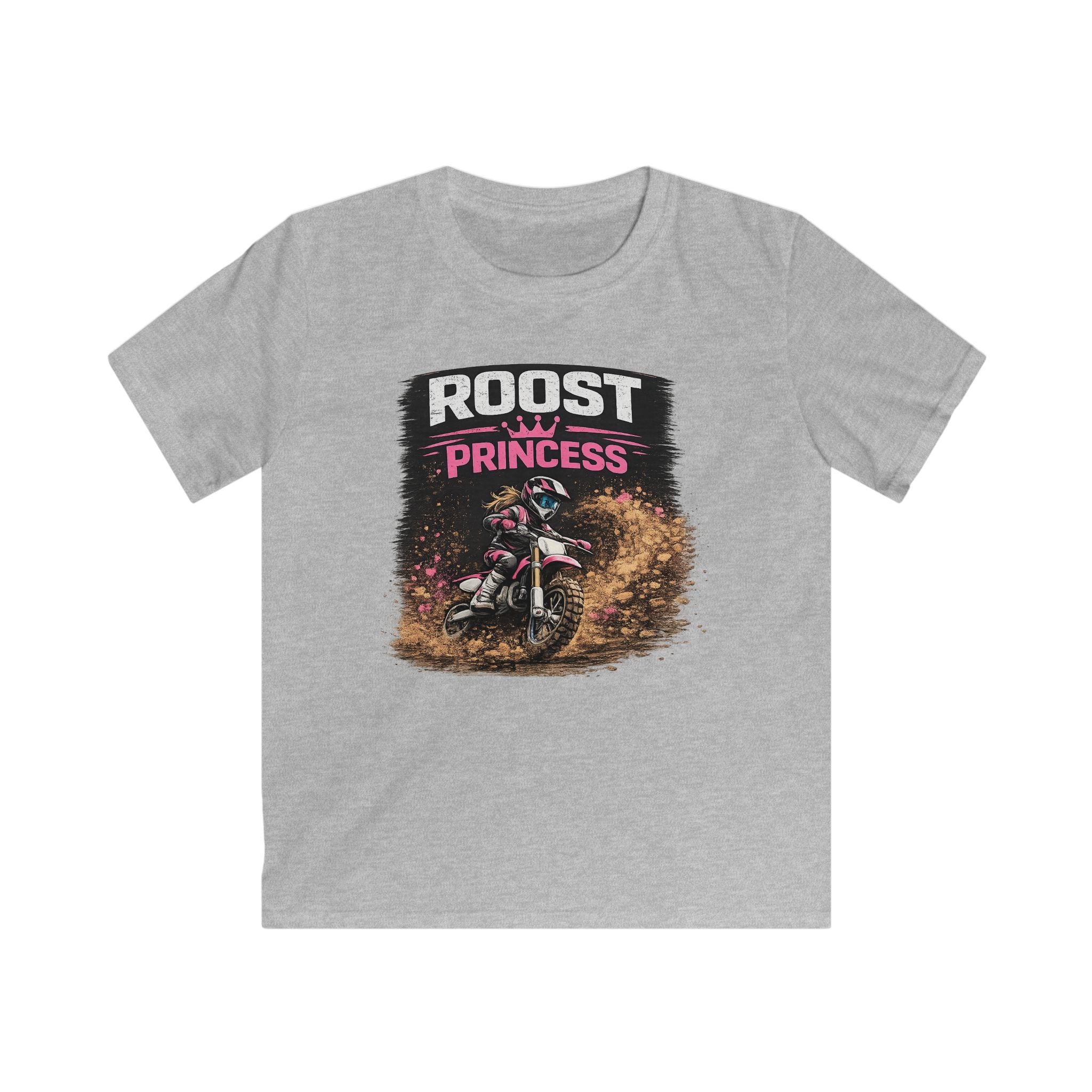 Personalisation Roost Princess Motocross T-Shirt | Matching Motocross Family